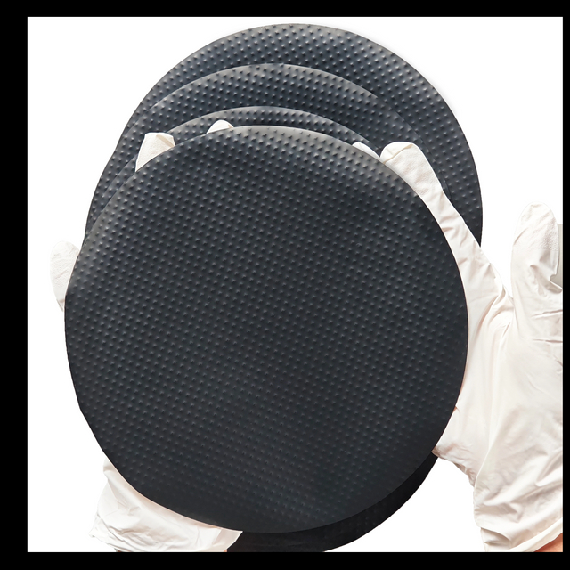 Flat Carbon Wafer separators for Back End