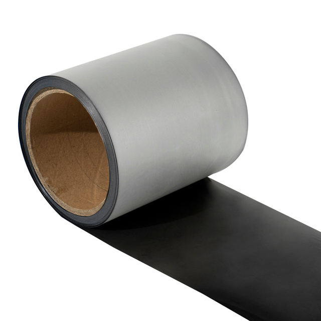 Roll Silver Coated Black carbon conductive film For Ecg